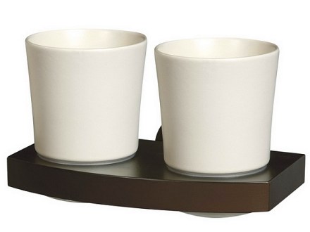 СТАКАН С ПОДСТАВКОЙ ДВОЙНОЙ Коллекция: MADAGASKAR 00969