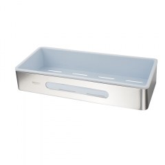 Полочка прямоугольная , одинарная , с пластиковым вкладышем BRIMIX 5636