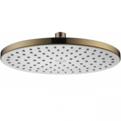 Лейка стационарная овальная Kaiser SH-280 bronze 250мм х 180мм