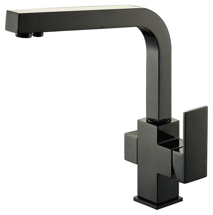 Смеситель для кухни под фильтр Kaiser Sonat 34044-9 Черный матовый