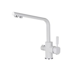 Смеситель для кухни под фильтр Kaiser Decor 40144-10 White