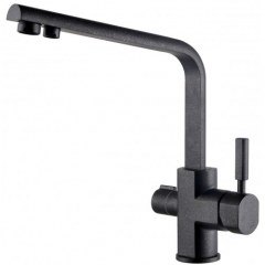 Смеситель для кухни под фильтр Kaiser Decor 40144-2 Black
