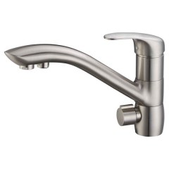 Смеситель для кухни под фильтр Kaiser Venus 39066-5 Silver