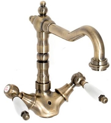 Смеситель для умывальника Kaiser Vincent 31011-1Br Bronz