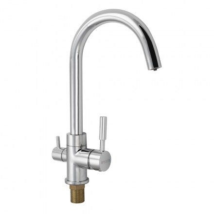 Смеситель кухонный хромированный MAGNUS 8256