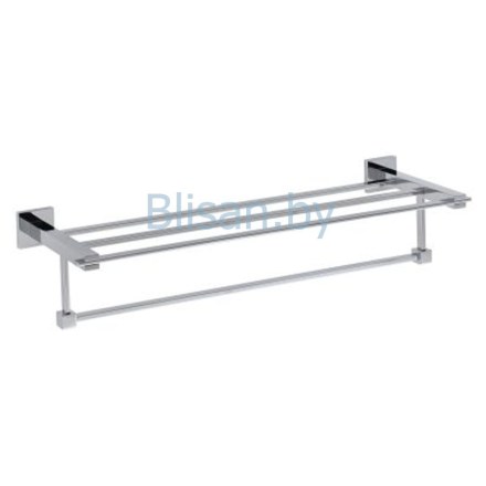 Полка для полотенец S-06544A хром.