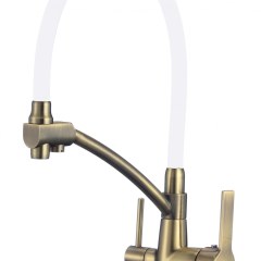 Смеситель для мойки бронзовый под фильтр Savol S-L1805C-02