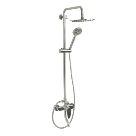 Стойка душевая из нержавеющей стали сатин МАГНУС 9240