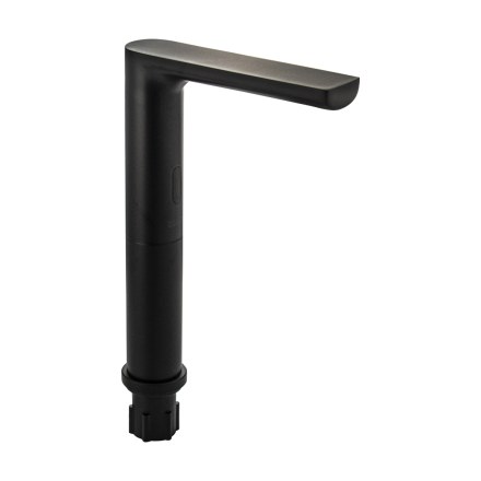 Смеситель сенсорный на раковину ЧЕРНЫЙ литой корпус ВЫСОКИЙ BRIMIX 08780