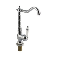 Смеситель для кухни хромированный латунь BRIMIX 1534