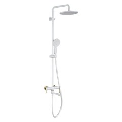 Душевая система Gappo G2409-83 (Белый, Золотой)