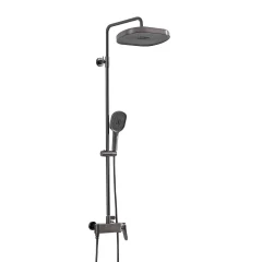 Душевая система Gappo G2410-9 (Оружейная сталь)