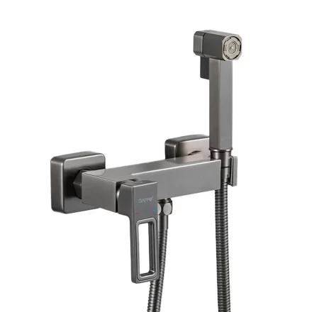 Гигиенический душ Gappo G2017-9 оружейная сталь