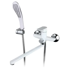 Смеситель для ванны Gappo G2248 белый/хром