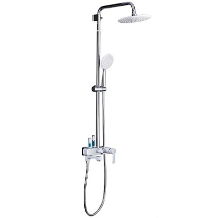 Душевая система Gappo G2402-8 (Белый, Хром)