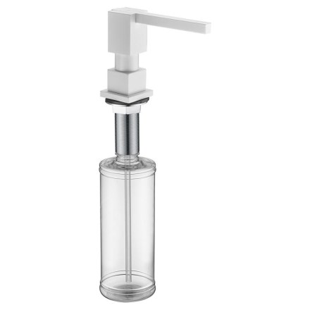 Дозатор для жидкого мыла врезной Gappo G404-8 (белый)