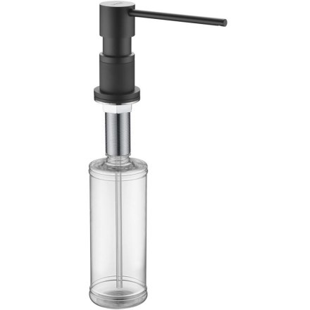 Дозатор врезной на кухонную мойку Gappo G402-1 (черный)