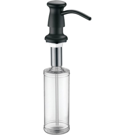 Дозатор мыла врезной в мойку на кухню Gappo G403-1 (черный)