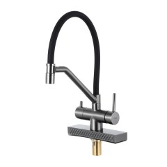 Смеситель для кухни с гибким изливом Gappo G4098-9