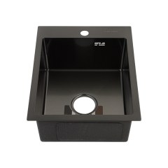 Мойка врезная 40х50х20см ГРАФИТ толщина 3,0 х 1 мм FABIA PROFI 40503G