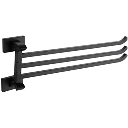 Тройной полотенцедержатель поворотный Gappo G0713-6