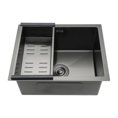 Мойка для кухни 50x40x21,5 см Графит  Gappo GS5040-6