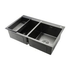 Мойка для кухни 83x50x21,5см Графит GS8350-6