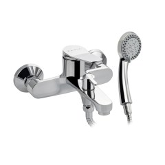 Смеситель в ванную с литым изливом хромированный FABIA 9613