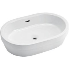 Накладной умывальник с переливом Gappo GT301 (63 * 41 * 16 см)