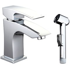 Смеситель для раковины с гигиеническим душем Gappo G1207