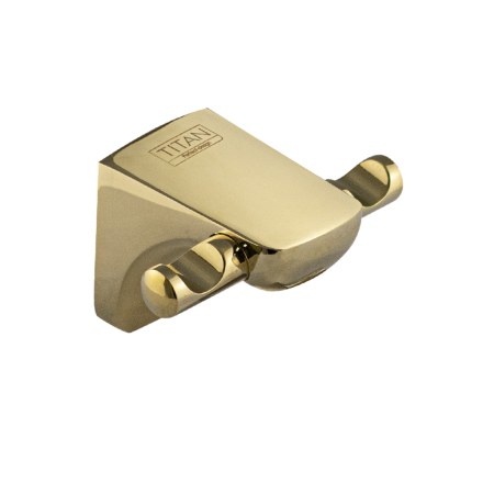 Крючок двойной ЗОЛОТО  TITAN 77114-G
