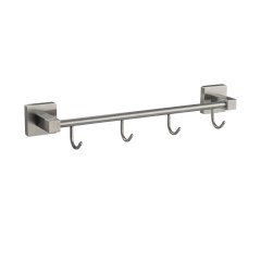 Вешалка с четырьмя крючками прямая САТИН GFmark 87205
