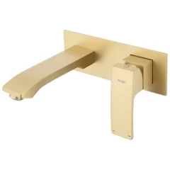 Смеситель для умывальника Raglo R01.11.03 сатин золотой