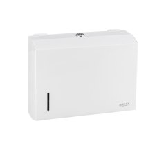 Диспенсер для бумажного полотенца Z сложения из нерж. стали БЕЛЫЙ BRIMIX 9903