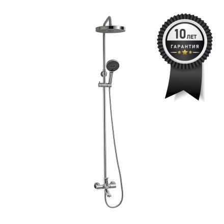 Душевая система  серия “Сиена” хром FLOURE F1040C