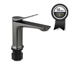 Смеситель для раковины серия “Милан” ГРАФИТ  FLOURE  F1730GR
