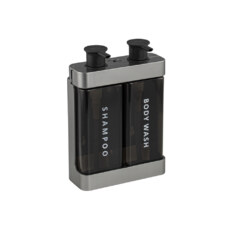 Дозатор для жидкого мыла цвет корпуса СЕРЕБРО GFmark 6233